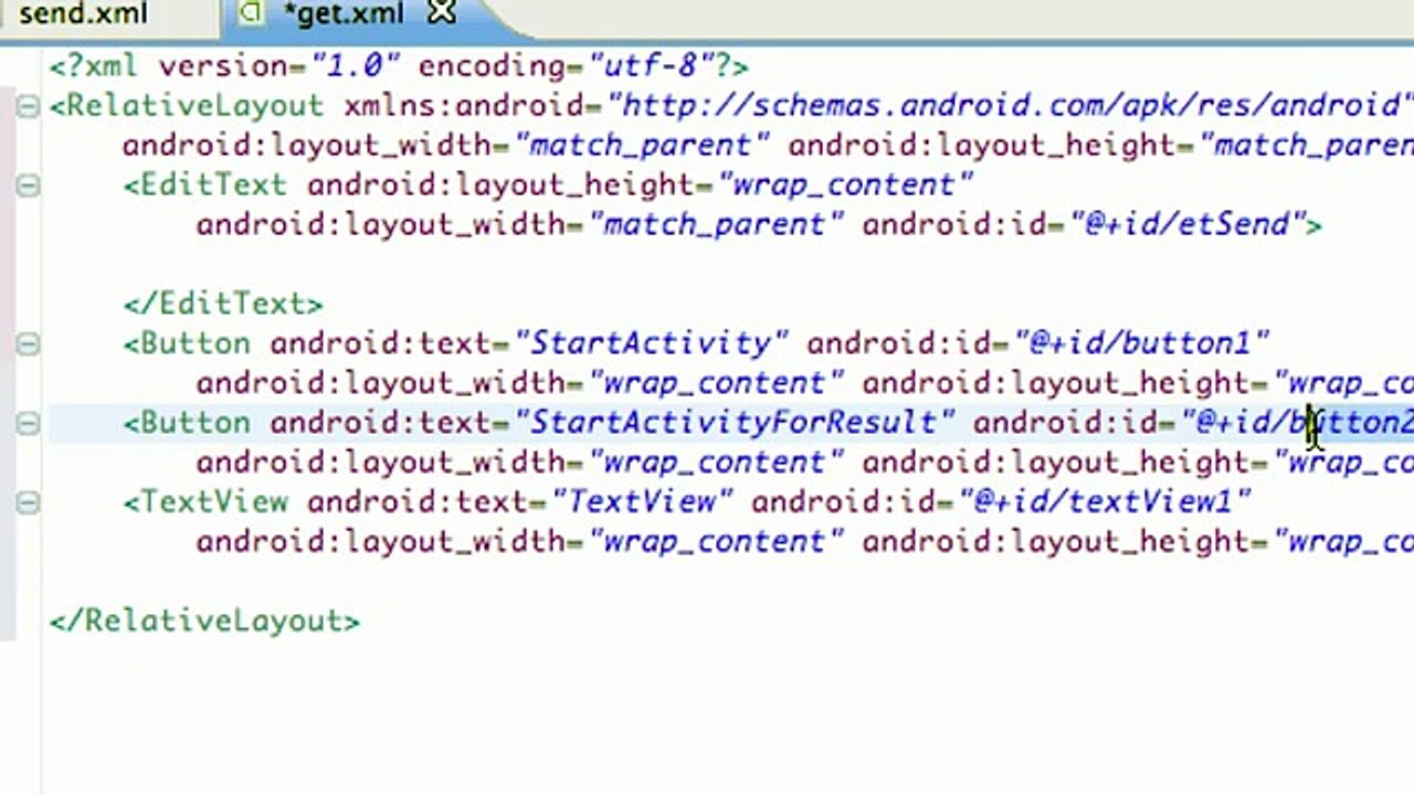 Android Application Development - 44 - XML Relative Layout