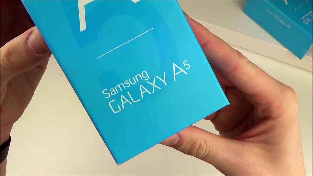 Samsung galaxy a5 unboxing deutsch