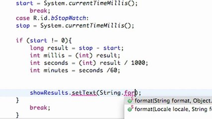 Android Application Development - 88 - Formatting and using the Modulus