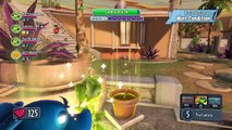 Plants vs Zombies Garden Warfare Zomboss Estate Peashoter Playstation 4 HD Gameplay Геймплей # 4 p.