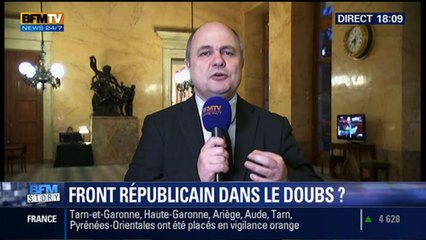 BFM Story: Législative dans le Doubs (1/3): "Ceux qui prônent le ni-ni perdent l'héritage républicain commun à l'UMP et au PS", Bruno Le Roux - 02/02