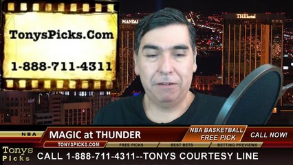 Oklahoma City Thunder vs. Orlando Magic Free Pick Prediction NBA Pro Basketball Odds Preview 2-2-2015