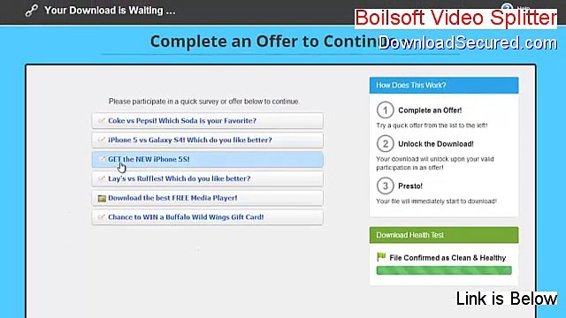 Boilsoft Video Splitter Free Download (Download Here 2015)
