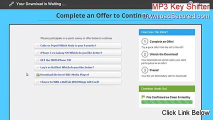 MP3 Key Shifter Download Free - Free of Risk Download (2015)