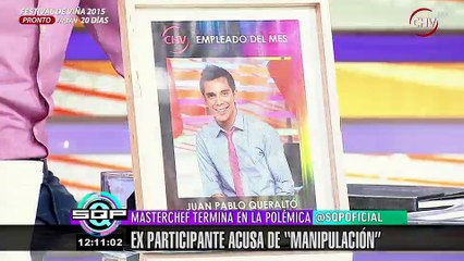 Polémica final de programa MasterChef ex participante acusa manipulación del primer lugar