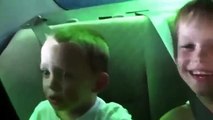 Funny kid video scary car wash ride MUST SEE Hilarious