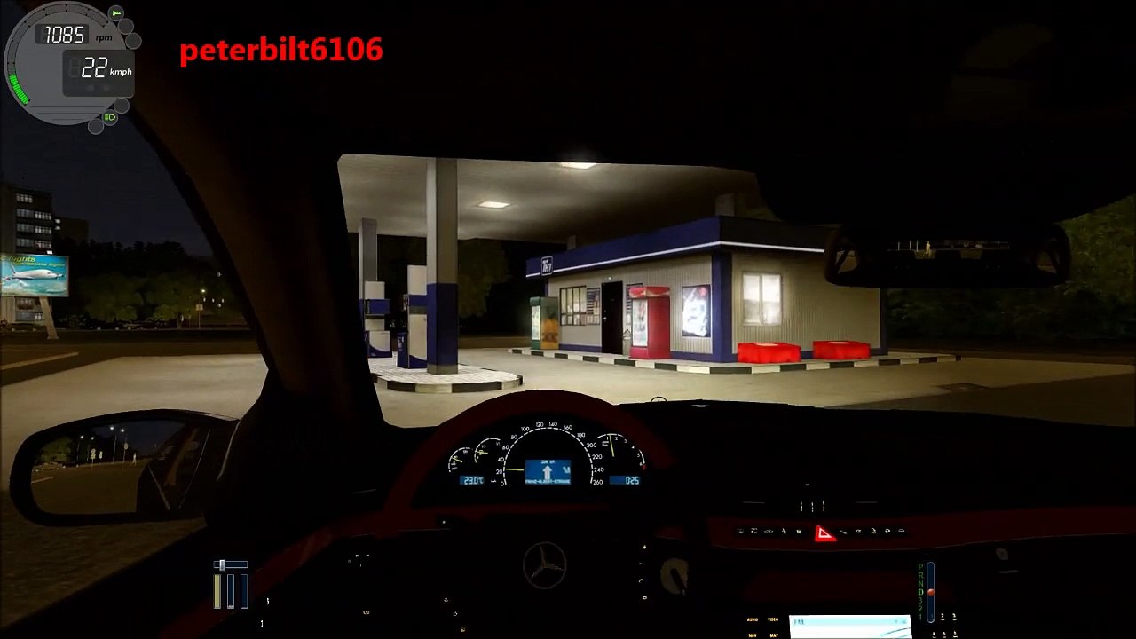 City Car Driving 1.4.0 Mercedes S 600 Logitech G27