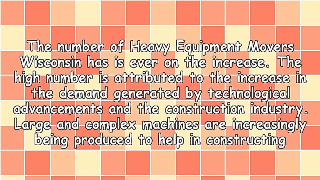 Tips For Choosing Heavy Equipment Movers Wisconsin