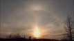 Sun Halo, Phenomenon on the Sky. Full HD 2015