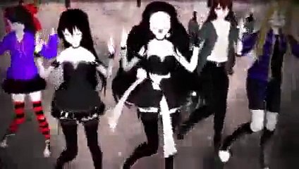 【MMD-CreepyPasta-Girls】-Caramell Dancen Para Para