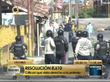 Estudiantes en Táchira piden la renuncia del ministro de Defensa