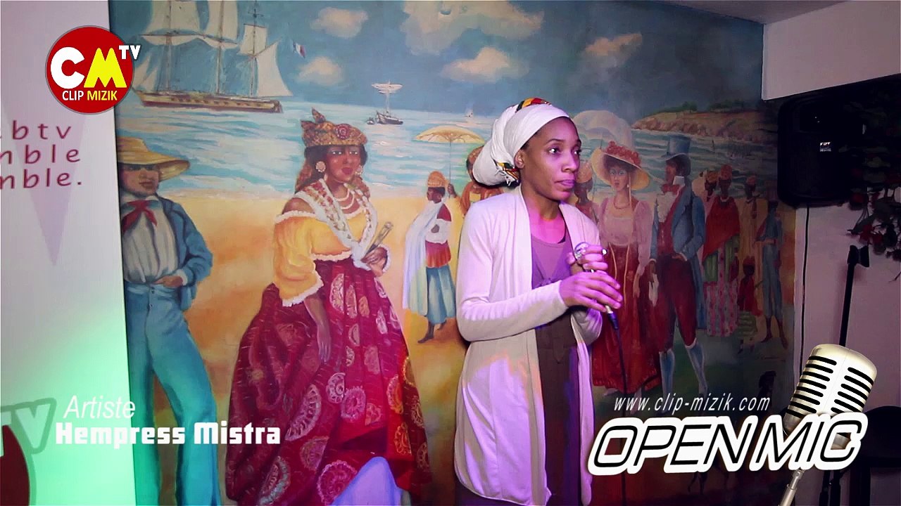 Hempress Mistra open mic 9 de barbara Cyrille