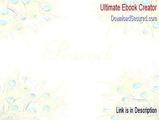 Ultimate Ebook Creator Keygen - Legit Download 2015