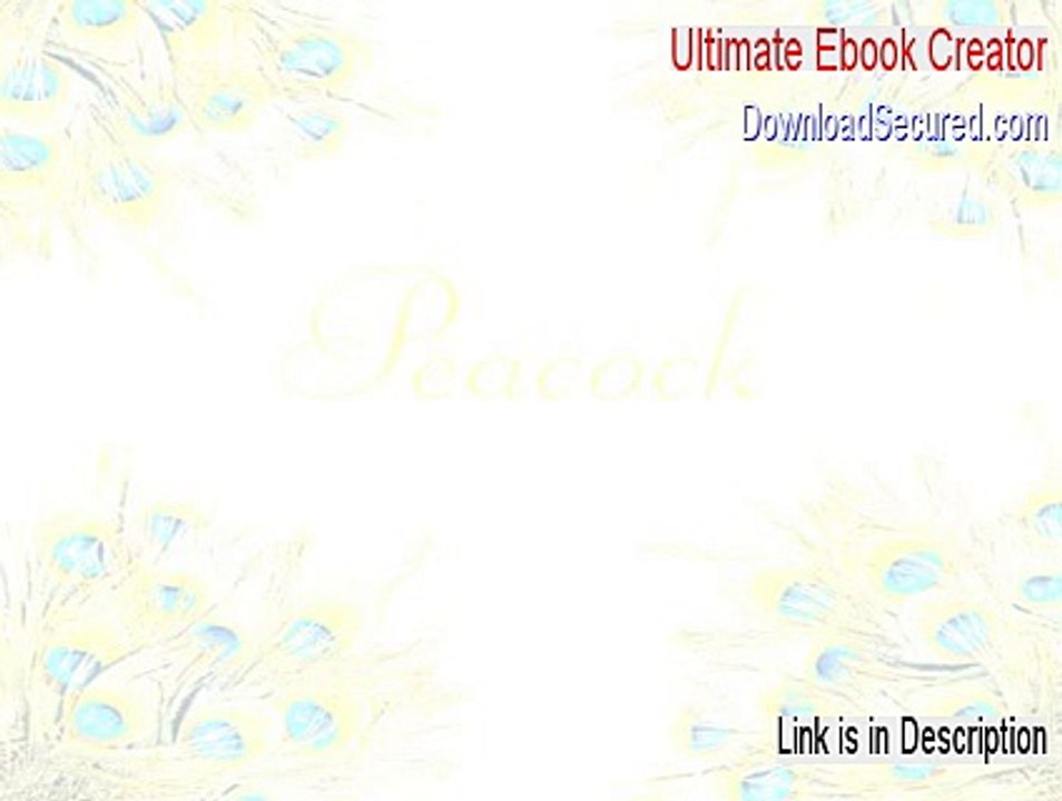 Ultimate Ebook Creator Keygen - Legit Download 2015