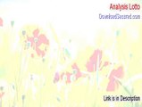 Analysis Lotto Cracked - Download Now (2015)