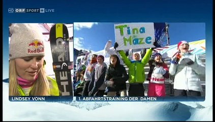 Interview DH Beaver Creek Training 1