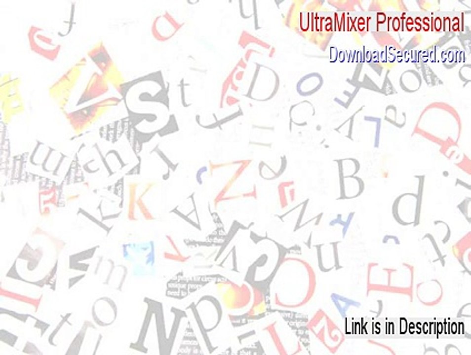 UltraMixer Professional Serial [ultramixer professional softonic 2015]