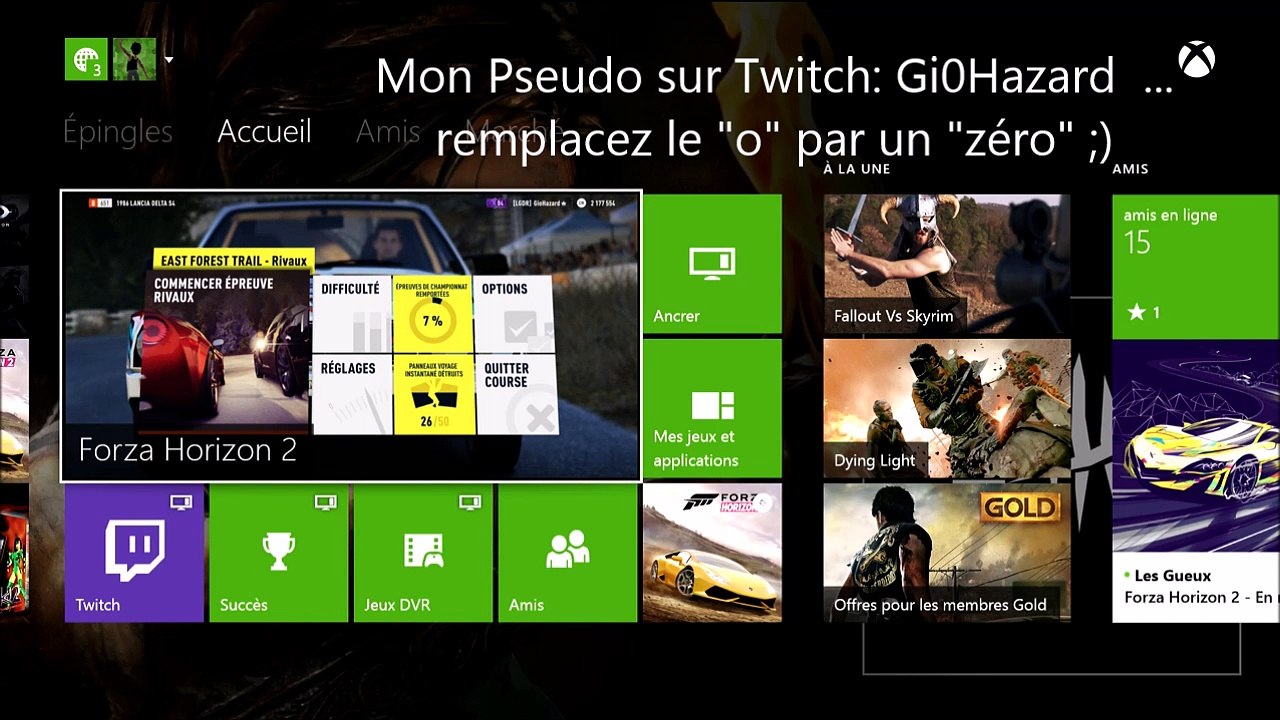 Retrouvez moi sur TWITCH ;)