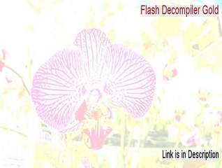 Flash Decompiler Gold Free Download [Risk Free Download 2015]