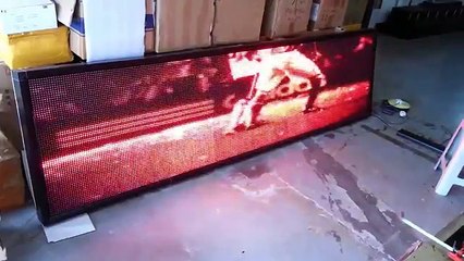 Kayan Yazı Led Tabela