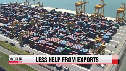 Descargar video: Exports' contribution to growth slows down