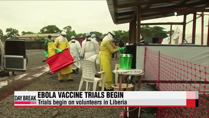 Ebola vaccine trials begin in Liberia