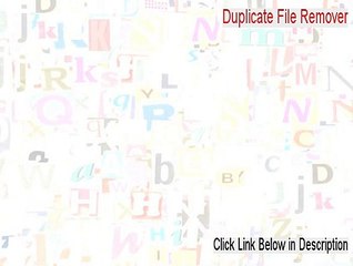 Duplicate File Remover Download Free [Instant Download]