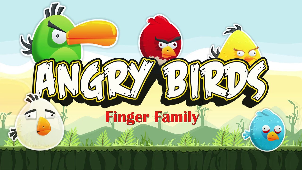 Angry Birds Finger Family Song