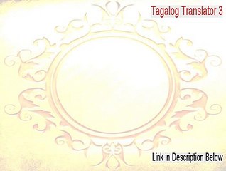 Tagalog Translator 3 Download [Download Now]