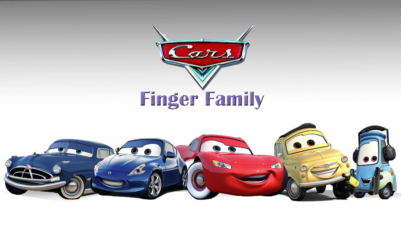 Finger Family (CARS) Nursery Rhymes for Childrens Babies and