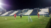 Alianza Lima: Huracán reconoció la cancha de Matute y no quedaron contentos (VIDEO)