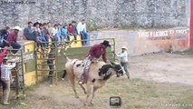 Jaripeo De Rancho En Un Pueblo De Michoacan Mexico El Salvaje Toro Pudo Mas Que Los Valientes Jinetes