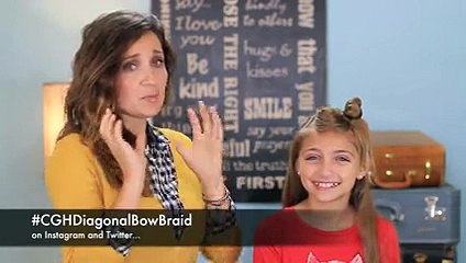 How to Create a Diagonal Bow Braid