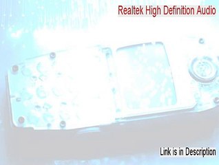 Realtek High Definition Audio Serial - realtek high definition audio driver windows xp 2015