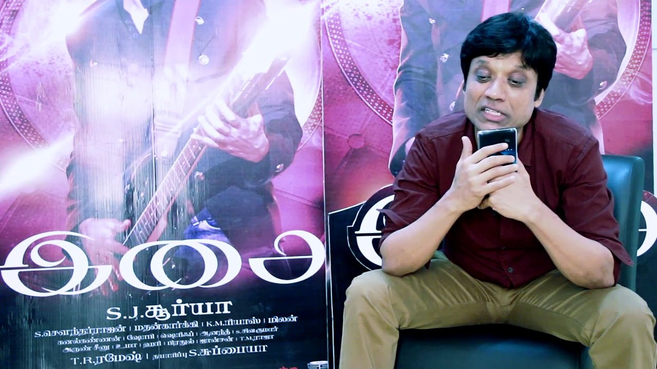 Cameos in Isai - S J Suryah,Sathyaraj -  A.R.Murugadoss,Vishnuvardhan,Raju Sundaram - Isai