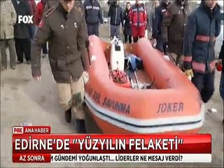 Edirne'de Yüz Yılın felaketi Bulgaristan'da sağanak yağmurla devam edecek