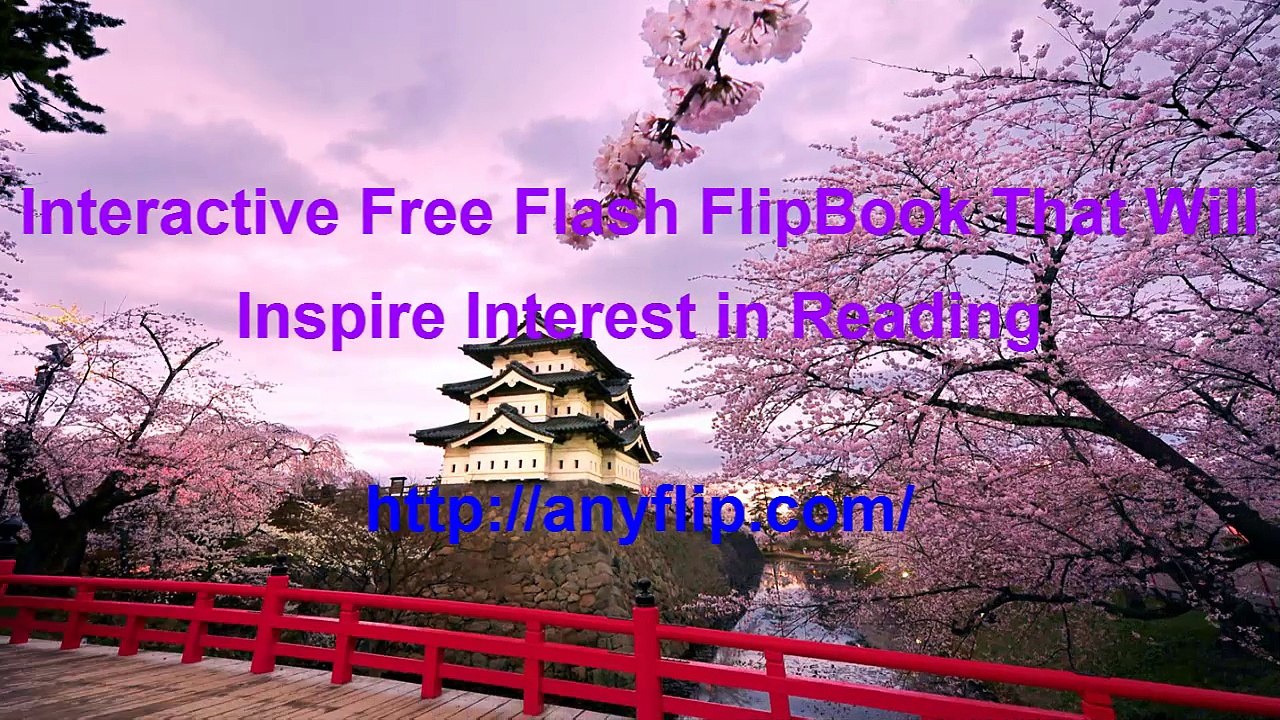 The Free Flash Flipbook Maker Convert PDF to Interesting Flash Flipbook
