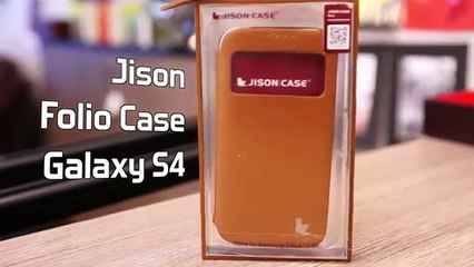Galaxy S4 Pure Leather S-VIew Case by Jison - Review