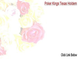 Poker Kings Texas Holdem Crack [poker king texas holdem levels]