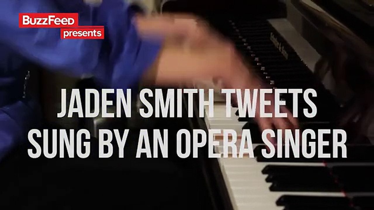 Jaden Smith Tweets Sung By An Opera Singer