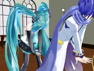 【MMD】Bad ∞ End ∞ Night (MIKU V3 ,KAITO V3 KAGAMINE ,RIN Y LEN APPEND)