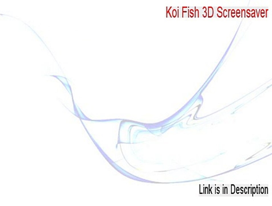 Koi Fish 3D Screensaver Keygen - Download Now