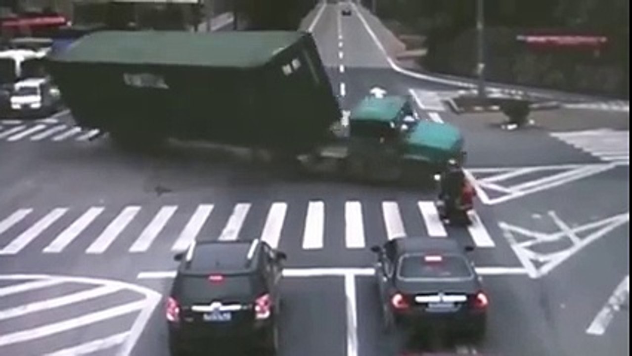 Motosikletçinin Zor Anları