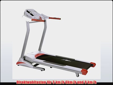 Christopeit Laufband TM 2 Spirit silber/rot 1241