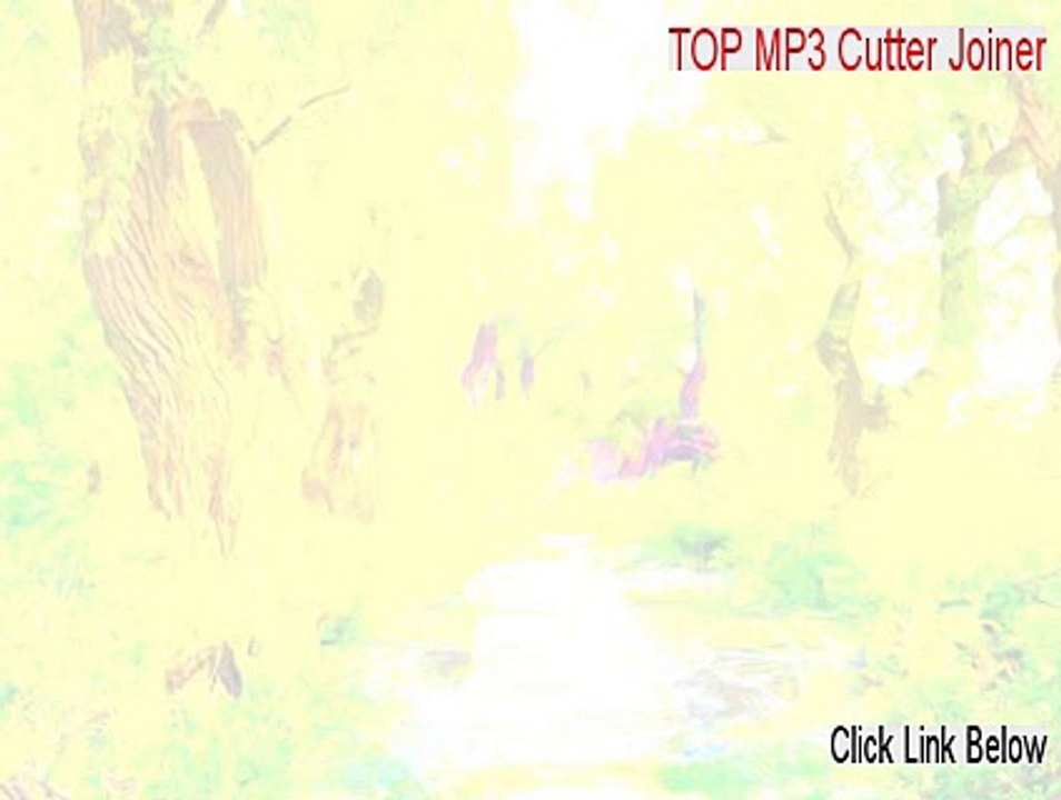 TOP MP3 Cutter Joiner Keygen [top mp3 cutter joiner 5.8.12 2015]