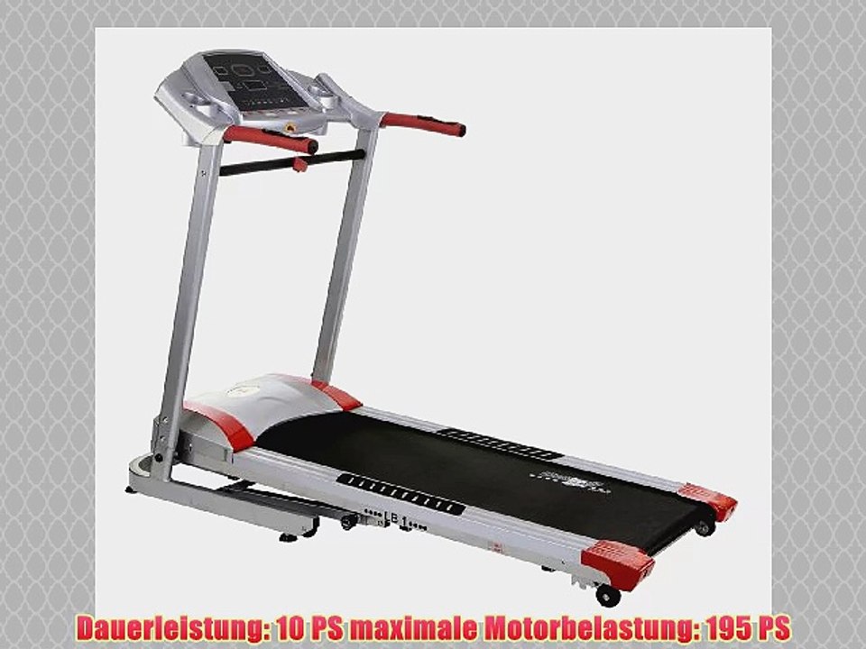 Christopeit Laufband LB 1 silber 170x72x128 cm