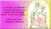La Vierge couronnée ou Grande Couronne de la Sainte Vierge (en do mineur, cantique de St Louis-Marie Grignion de Montfort)