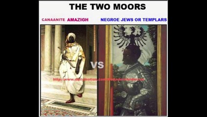 the truth in cartoons moors are canaanites