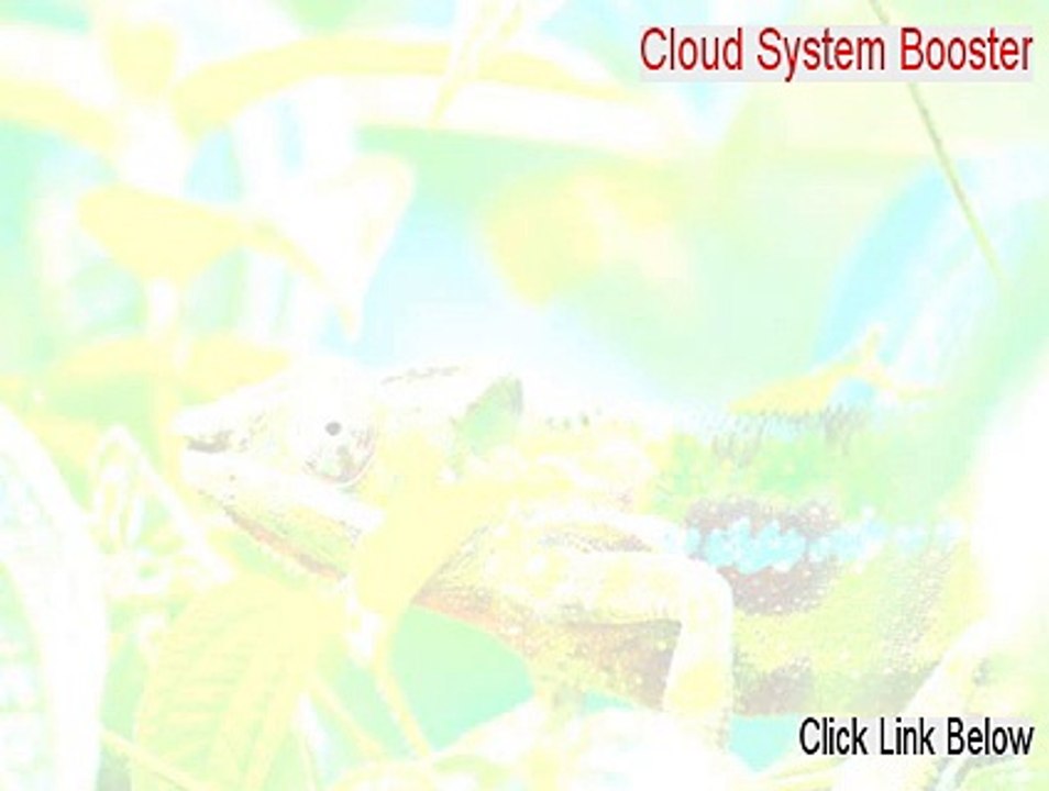 Cloud System Booster Key Gen [cloud system booster malware]
