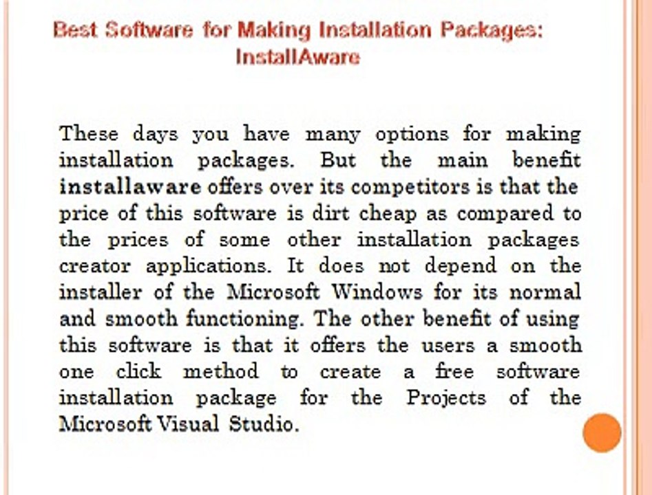 Installaware